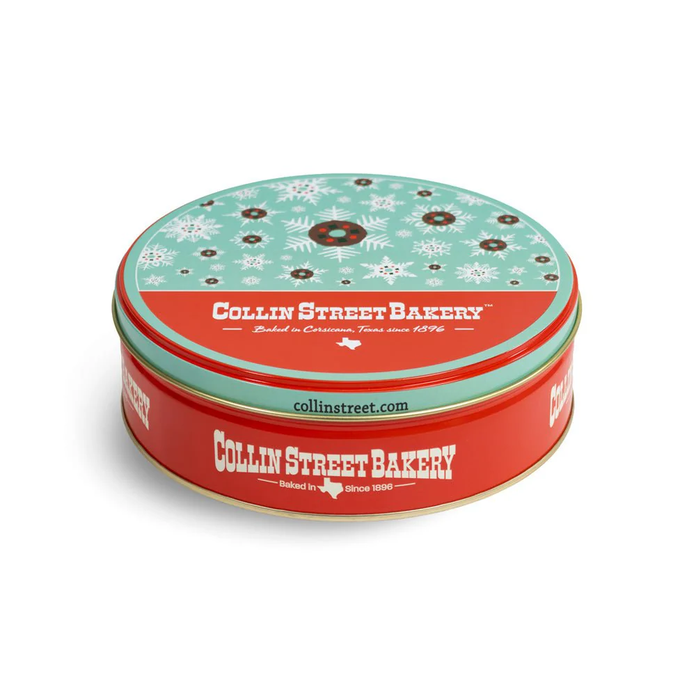 Classic Fruitcake in Snowflake Tin - Image 5